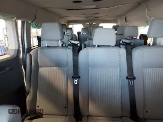 2019 Ford Transit Passenger XL with VIN 1FBZX2ZM9KKA06377, listed as a Copart auction lot 43144675 with 105,313 mi miles and Salvage Title. Bid and sale history available at DreamBid. Image 10.