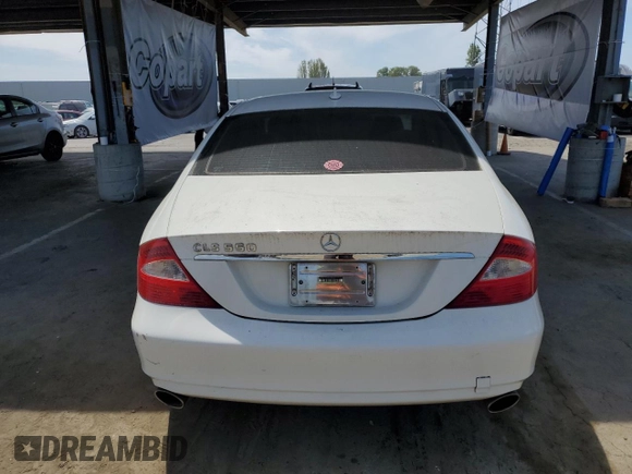 2008 Mercedes-Benz CLS-Class 5.5L with VIN WDDDJ72X18A132956, listed as a Copart auction lot 54380195 with 105,406 mi miles and Salvage Title. Bid and sale history available at carsss.com. Image 6.