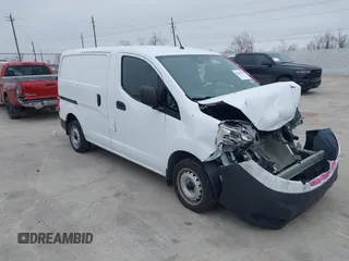 2019 Nissan NV200 Compact Cargo S with VIN 3N6CM0KN6KK698911, listed as a IAAI auction lot 41446778 with 52,558 mi miles. Bid and sale history available at carsss.com. Image 1.