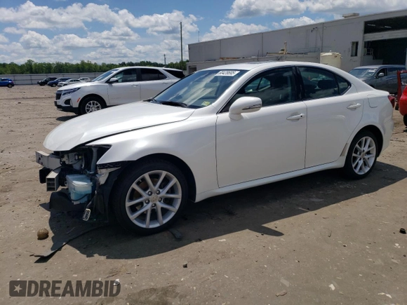 2011 Lexus IS 250 with VIN JTHCF5C24B5050197, listed as a Copart auction lot 60428695 with 180,735 mi miles and Clean title. Bid and sale history available at DreamBid. Image 1.