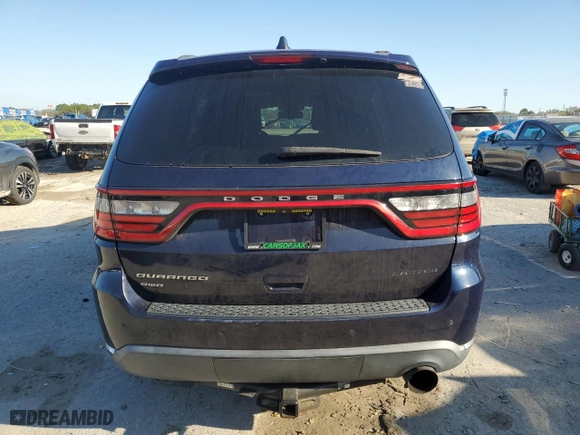 2015 Dodge Durango Limited with VIN 1C4RDJDG0FC703002, listed as a Copart auction lot 48131165 with 138,422 mi miles and Clean Title. Bid and sale history available at carsss.com. Image 6.
