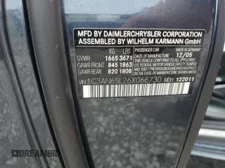 2006 Chrysler Crossfire Limited z VIN 1C3AN65L26X066730, wystawiony jako Copart lot #78613294 z przebiegiem 125 074 mil mil oraz Szkoda całkowita • Salvage title. Historia ofert i sprzedaży dostępna na DreamBid. Obrazek 14.
