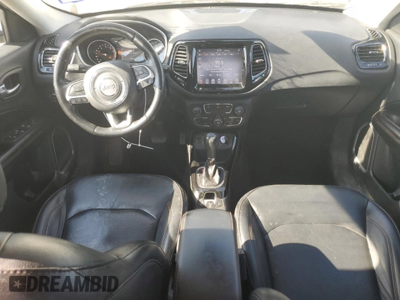 2020 Jeep Compass Limited with VIN 3C4NJCCB0LT229707, listed as a Copart auction lot 47611795 with 95,980 mi miles and Salvage Title. Bid and sale history available at DreamBid. Image 8.