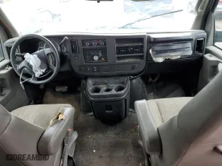 2008 Chevrolet Express Passenger with VIN 1GAHG35K581187695, listed as a Copart auction lot 66586304 with 0 mi miles and Salvage Title. Bid and sale history available at carsss.com. Image 8.
