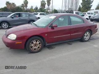 2005 Mercury Sable LS with VIN 1MEHM55S75A614882, listed as a IAAI auction lot 41845775 with 206,202 mi miles and . Bid and sale history available at DreamBid. Image 2.