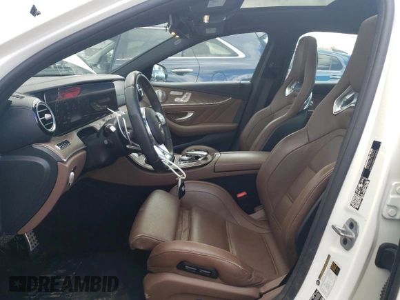 2019 Mercedes-Benz E 63 S AMG with VIN WDDZF8KB8KA517424, listed as a Copart auction lot 52583654 with 32,397 mi miles and . Bid and sale history available at DreamBid. Image 7.