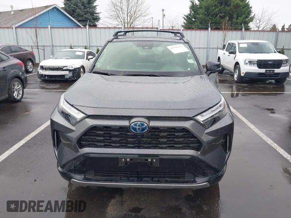 2024 Toyota RAV4 Hybrid XSE with VIN JTME6RFV3RD560533, listed as a IAAI auction lot 41756351 with 1 mi miles. Bid and sale history available at carsss.com. Image 13.