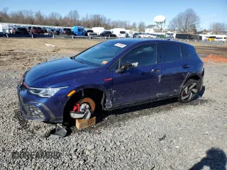2022 Volkswagen GTI с VIN WVWH87CD9NW205792, выставлен на аукционе Copart как лот 48170955 с пробегом 51 430 миль миль и Списание • Salvage title. История ставок и продаж доступна на DreamBid. Изображение 1.