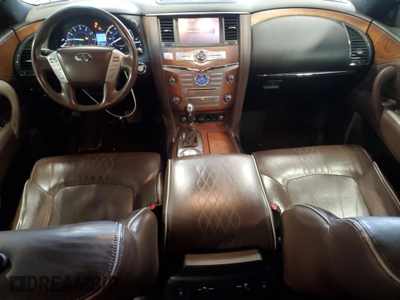 2015 Infiniti QX80 with VIN JN8AZ2NE4F9085038, listed as a Copart auction lot 52729425 with 214,783 mi miles and Clean title. Bid and sale history available at DreamBid. Image 8.