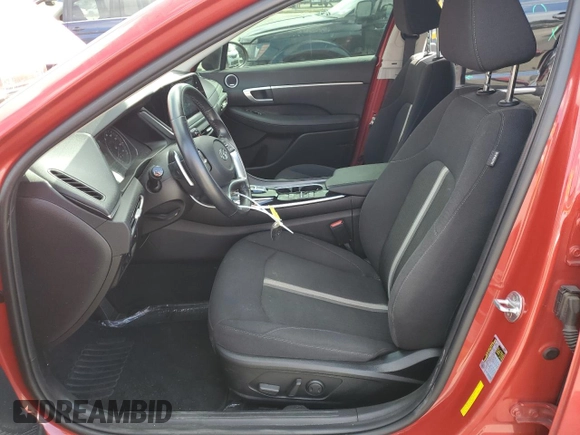 2020 Hyundai Sonata Hybrid Ultimate with VIN KMHL34JJ6LA009976, listed as a Copart auction lot 71633664 with 56,756 mi miles and Salvage Title. Bid and sale history available at carsss.com. Image 7.