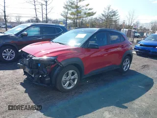 2023 Hyundai Kona SEL with VIN KM8K6CAB2PU936256, listed as a IAAI auction lot 41869839 with 37,170 mi miles. Bid and sale history available at carsss.com. Image 14.