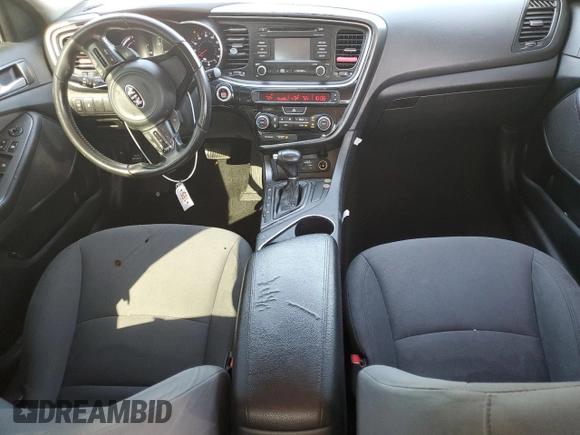 2015 Kia Optima Hybrid with VIN KNAGM4AD1F5089646, listed as a Copart auction lot 56294264 with 176,553 mi miles and Salvage Title. Bid and sale history available at carsss.com. Image 8.