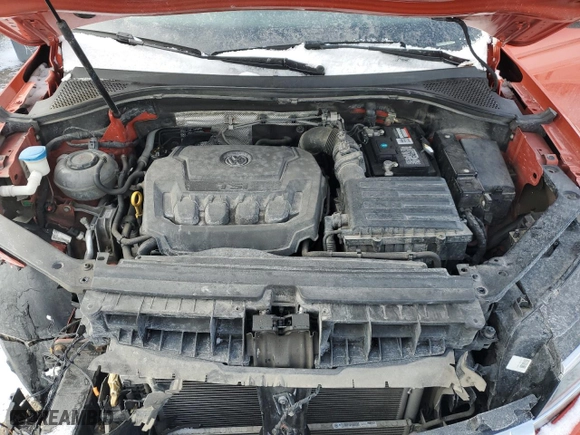 2018 Volkswagen Tiguan SEL Premium with VIN 3VV4B7AX0JM105573, listed as a Copart auction lot 89080465 with 173,826 mi miles and Salvage Title. Bid and sale history available at carsss.com. Image 12.