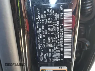 2025 Genesis GV80 Standard with VIN KMUHFESB6SU236741, listed as a Copart auction lot 53911785 with 1,203 mi miles and Salvage Title. Bid and sale history available at DreamBid. Image 13.