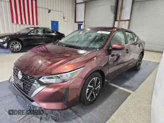 2024 Nissan Sentra SV with VIN 3N1AB8CV6RY366037, listed as a Copart auction lot 64748595 with 26,056 mi miles and Clean title. Bid and sale history available at DreamBid. Image 1.