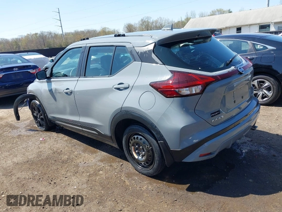 2021 Nissan Kicks SR with VIN 3N1CP5DV2ML515007, listed as a IAAI auction lot 41910801 with 53,649 mi miles and . Bid and sale history available at DreamBid. Image 3.