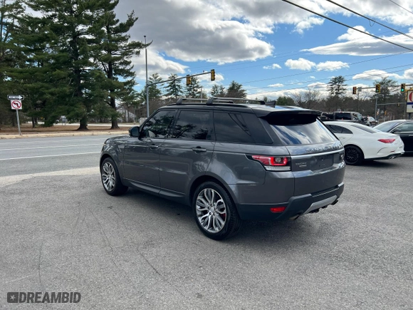 2017 Land Rover Range Rover Sport with VIN SALWR2FE1HA151510, listed as a Copart auction lot 53753595 with 175,506 mi miles and Clean Title. Bid and sale history available at carsss.com. Image 3.