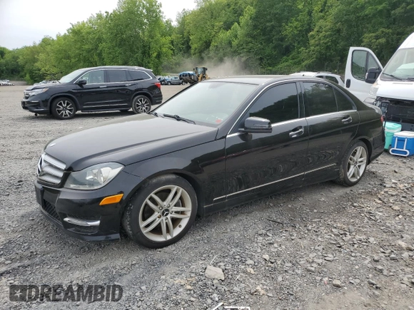 2012 Mercedes-Benz C 300 Sport with VIN WDDGF8BB2CR211054, listed as a Copart auction lot 58264875 with 131,478 mi miles and Clean title. Bid and sale history available at DreamBid. Image 1.