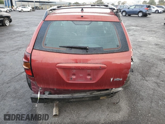 2003 Pontiac Vibe with VIN 5Y2SL62873Z447804, listed as a Copart auction lot 77578574 with 106,135 mi miles and Salvage Title. Bid and sale history available at carsss.com. Image 6.