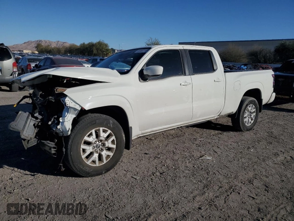 2022 Nissan Frontier SV with VIN 1N6ED1FJ6NN607236, listed as a Copart auction lot 46663385 with 18,347 mi miles and Salvage title. Bid and sale history available at DreamBid. Image 1.
