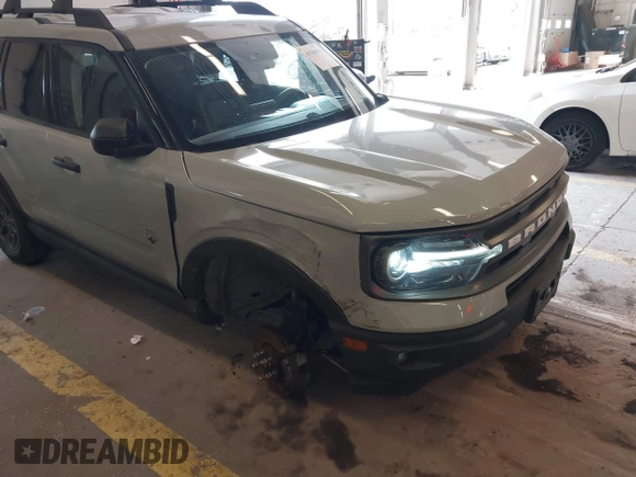 2021 Ford Bronco Sport Big Bend with VIN 3FMCR9B63MRA71400, listed as a IAAI auction lot 41940038 with 49,482 mi miles and . Bid and sale history available at DreamBid. Image 6.
