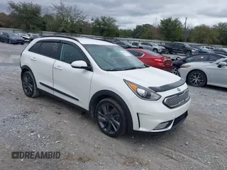 2017 Kia Niro Touring Launch Edition with VIN KNDCC3LC6H5055398, listed as a IAAI auction lot 41654328 with 172,314 mi miles. Bid and sale history available at carsss.com. Image 1.