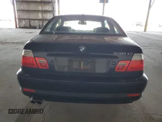2004 BMW 3 Series 330Ci with VIN WBABD534X4PL12488, listed as a Copart auction lot 50085355 with 124,114 mi miles and Salvage Title. Bid and sale history available at carsss.com. Image 6.