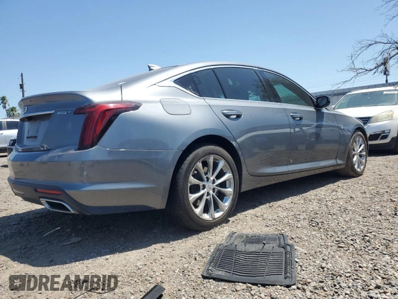 2020 Cadillac CT5 Premium Luxury с VIN 1G6DN5RK5L0152156, выставлен на аукционе Copart как лот 52426385 с пробегом 57 806 миль миль и Списание • Salvage title. История ставок и продаж доступна на DreamBid. Изображение 3.