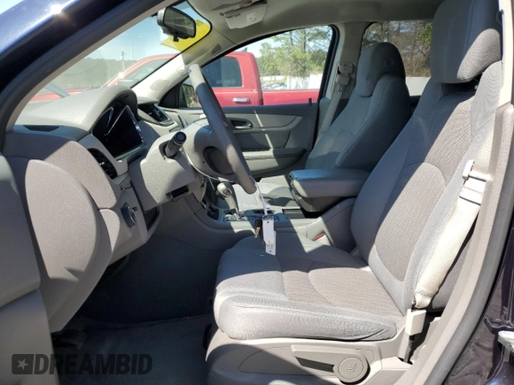 2017 Chevrolet Traverse LS with VIN 1GNKRFED7HJ272555, listed as a Copart auction lot 49005435 with 97,561 mi miles and Salvage Title. Bid and sale history available at DreamBid. Image 7.