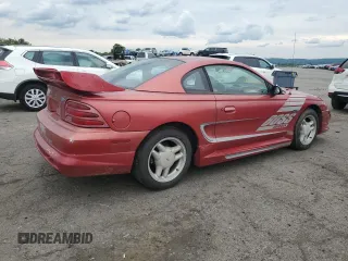 1995 Ford Mustang GT with VIN 1FALP42T2SF256900, listed as a Copart auction lot 58354735 with 156,099 mi miles and Salvage title. Bid and sale history available at DreamBid. Image 3.