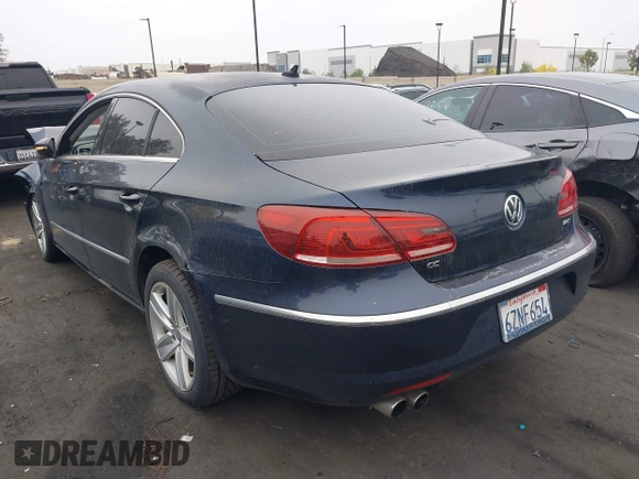 2013 Volkswagen CC Sport Plus z VIN WVWBP7AN4DE550513, wystawiony jako IAAI lot #42417922 z przebiegiem Nie podano mil oraz . Historia ofert i sprzedaży dostępna na DreamBid. Obrazek 3.