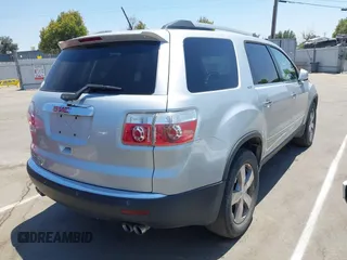 2010 GMC Acadia SLT1 with VIN 1GKLRMED8AJ113832, listed as a IAAI auction lot 42620993 with 95,819 mi miles and . Bid and sale history available at DreamBid. Image 4.