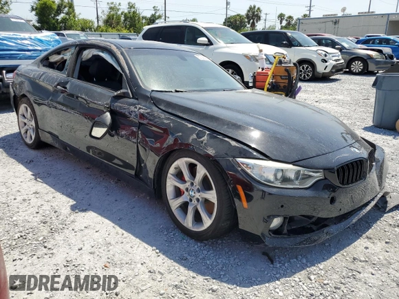 2014 BMW 4 Series 435i with VIN WBA3R1C52EK192420, listed as a Copart auction lot 65425995 with Not provided miles and Clean title. Bid and sale history available at DreamBid. Image 4.