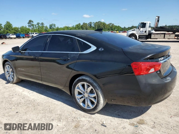 2017 Chevrolet Impala LT with VIN 1G1105S39HU128629, listed as a Copart auction lot 56636595 with 97,178 mi miles and Salvage Title. Bid and sale history available at DreamBid. Image 2.