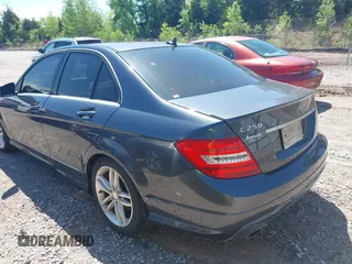 2014 Mercedes-Benz C-Class C 250 Sport with VIN WDDGF4HB5EA964773, listed as a IAAI auction lot 42098638 with 113,333 mi miles. Bid and sale history available at carsss.com. Image 3.