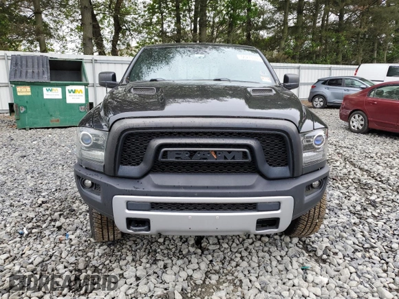 2016 Ram 1500 Rebel with VIN 1C6RR7YT4GS212166, listed as a Copart auction lot 56273595 with 245,650 mi miles and Salvage title. Bid and sale history available at DreamBid. Image 5.