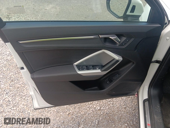 2023 Audi Q3 S line Premium with VIN WA1DECF34P1112062, listed as a IAAI auction lot 42806719 with 49,926 mi miles and . Bid and sale history available at DreamBid. Image 19.