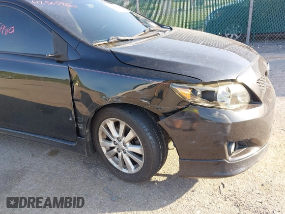 2010 Toyota Corolla with VIN 2T1BU4EE8AC302376, listed as a IAAI auction lot 42565980 with 168,002 mi miles and . Bid and sale history available at DreamBid. Image 6.