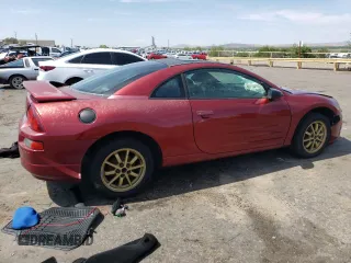 2000 Mitsubishi Eclipse GS with VIN 4A3AC44G7YE131948, listed as a Copart auction lot 63059744 with 139,161 mi miles and Salvage Title. Bid and sale history available at carsss.com. Image 3.