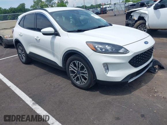 2020 Ford Escape SEL with VIN 1FMCU0H68LUC18559, listed as a IAAI auction lot 42599064 with 84,889 mi miles and . Bid and sale history available at DreamBid. Image 1.