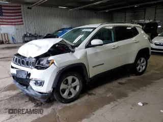 2021 Jeep Compass Altitude with VIN 3C4NJDBB4MT520798, listed as a Copart auction lot 58846915 with 51,819 mi miles and Non repairable. Bid and sale history available at DreamBid. Image 1.
