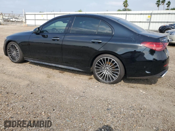 2024 Mercedes-Benz C 300 z VIN W1KAF4GB6RR202180, wystawiony jako Copart lot #51359865 z przebiegiem Nie podano mil oraz Szkody całkowita. Historia ofert i sprzedaży dostępna na DreamBid. Obrazek 2.