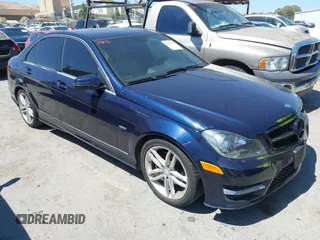 2012 Mercedes-Benz C 250 Sport with VIN WDDGF4HB7CR235463, listed as a IAAI auction lot 42543606 with 124,182 mi miles and . Bid and sale history available at DreamBid. Image 1.