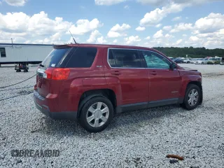 2012 GMC Terrain SLE-1 with VIN 2GKALMEK2C6369343, listed as a Copart auction lot 61942145 with 117,958 mi miles and Salvage title. Bid and sale history available at DreamBid. Image 3.