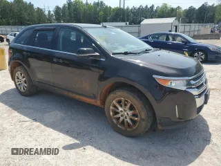 2013 Ford Edge Limited with VIN 2FMDK3KC0DBC64937, listed as a Copart auction lot 55006755 with 89,604 mi miles and Salvage title. Bid and sale history available at DreamBid. Image 4.