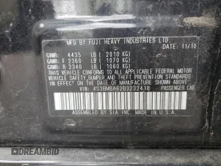 2011 Subaru Legacy 2.5i z VIN 4S3BMBA62B3232418, wystawiony jako Copart lot #58913795 z przebiegiem 160 138 mil mil oraz Szkoda całkowita • Salvage title. Historia ofert i sprzedaży dostępna na DreamBid. Obrazek 12.