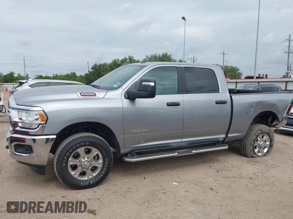 2024 Ram 2500 Big Horn with VIN 3C6UR5DJ7RG373916, listed as a IAAI auction lot 42661411 with 24,159 mi miles and . Bid and sale history available at DreamBid. Image 14.