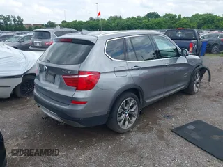 2015 BMW X3 xDrive28i z VIN 5UXWX9C53F0D61007, wystawiony jako IAAI lot #42299523 z przebiegiem 183 205 mil mil oraz . Historia ofert i sprzedaży dostępna na DreamBid. Obrazek 4.