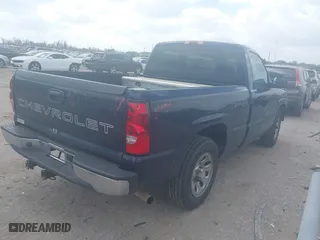 2006 Chevrolet Silverado 1500 Work Truck with VIN 3GCEC14X26G207620, listed as a IAAI auction lot 41506965 with 1 mi miles. Bid and sale history available at carsss.com. Image 4.