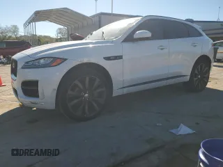 2018 Jaguar F-Pace 30t R-Sport with VIN SADCL2GX9JA321635, listed as a Copart auction lot 75499104 with 187,420 mi miles and Clean title. Bid and sale history available at DreamBid. Image 1.